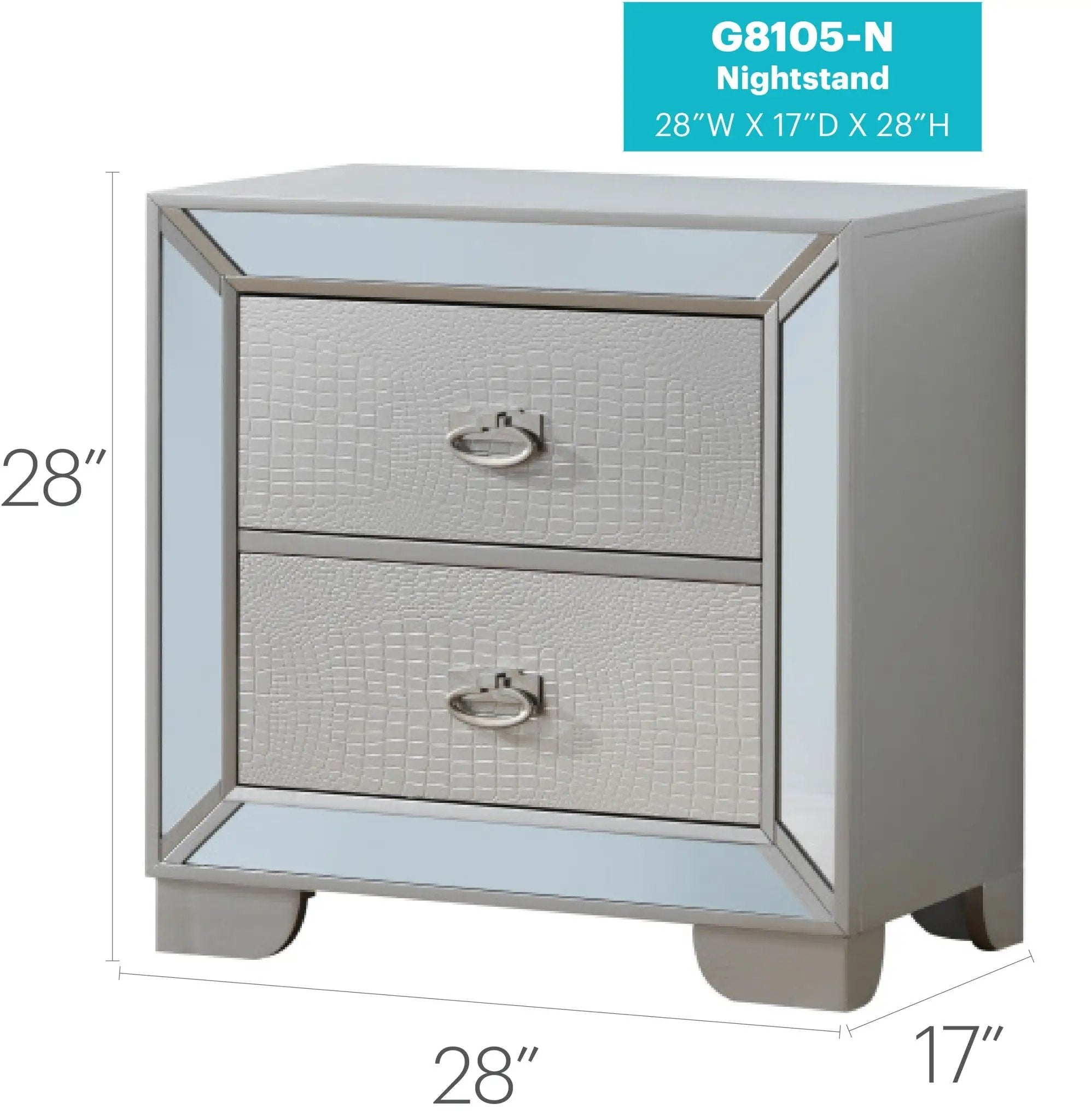 Contemporary Nightstand With Versatility by HouseOfZazla