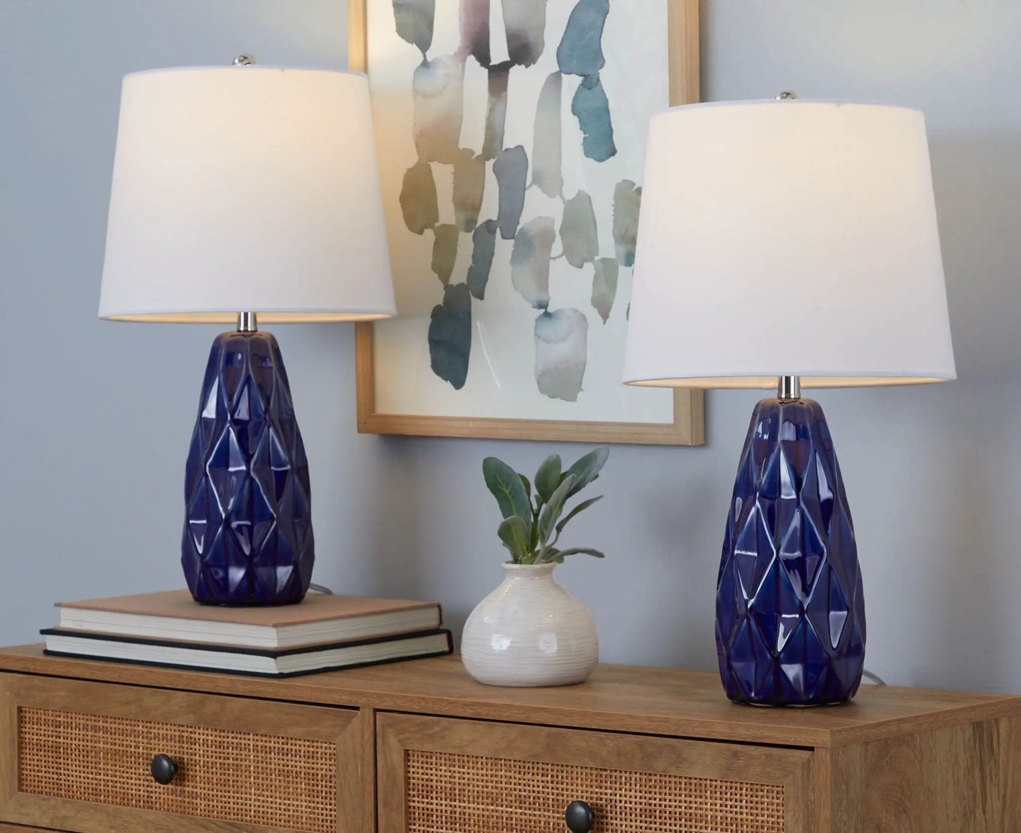 Hex - Contemporary Lamp (Set of 2) by HouseOfZazla