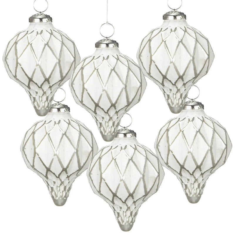 Christmas Ball Ornaments, Decorative Hanging Ball Christmas Tree Ornaments by HouseOfZazla