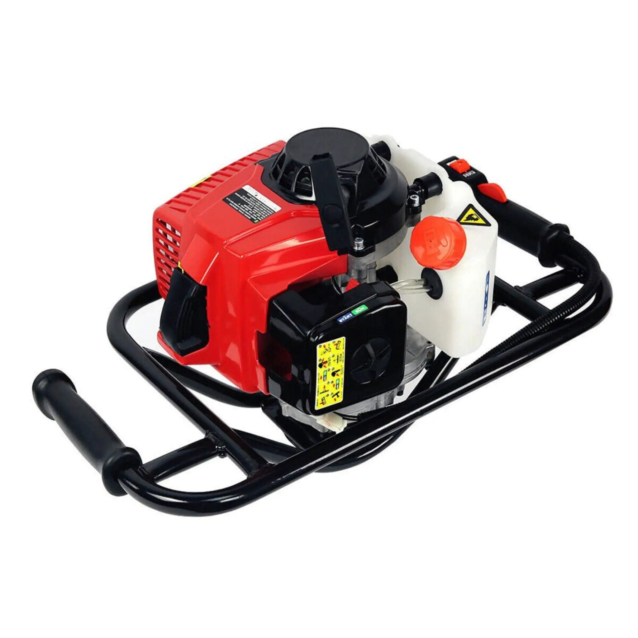 12-Inch 63CC Gasoline Powered Post Hole Digger Earth Auger Machine (SAK14852) by SAKSBY WHOLESALE