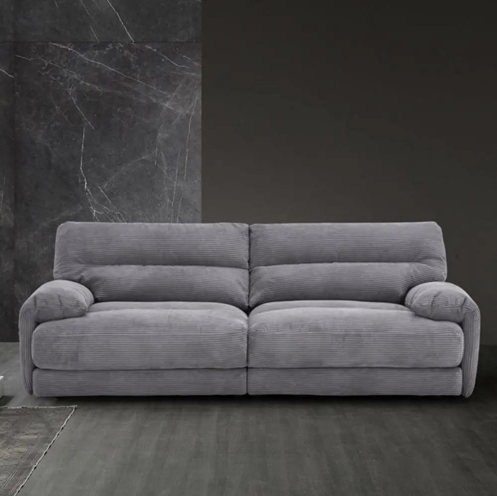 Cadenza - Loveseat - Gray Corduroy by Unique Piece Furniture