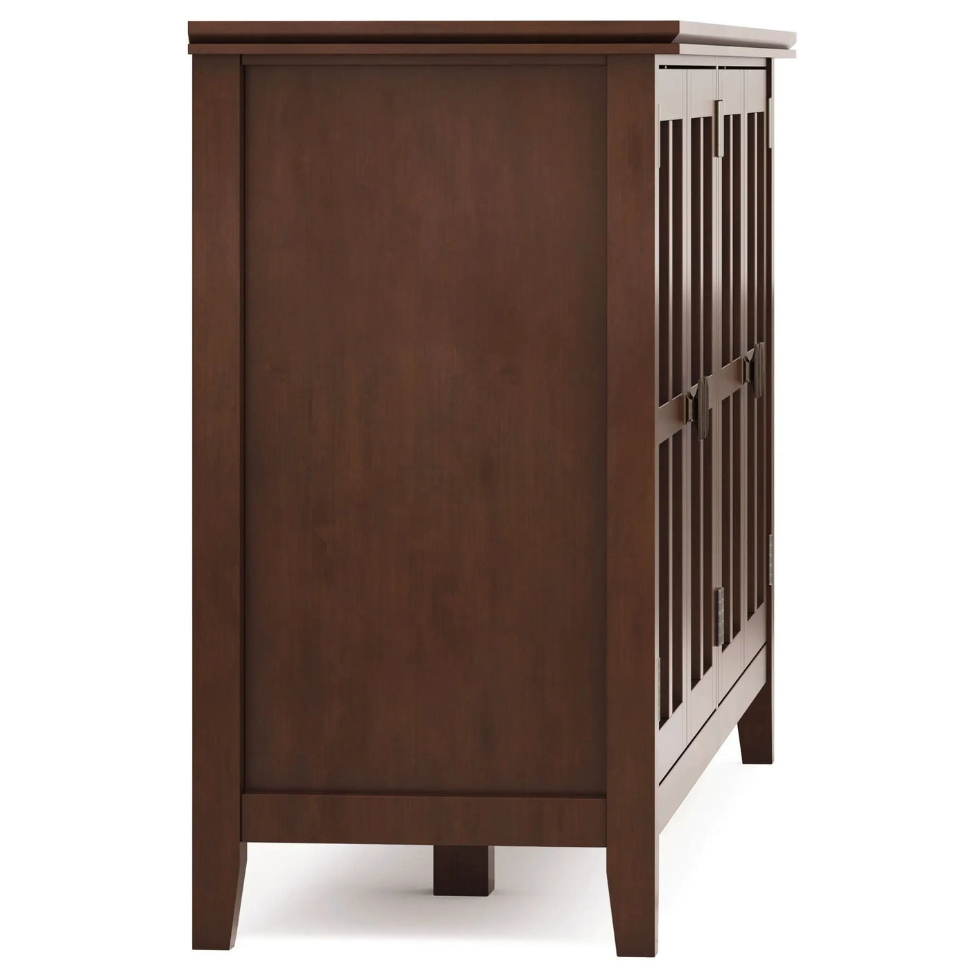 Artisan - Handcrafted Wide 4 Door Storage Cabinet by HouseOfZazla