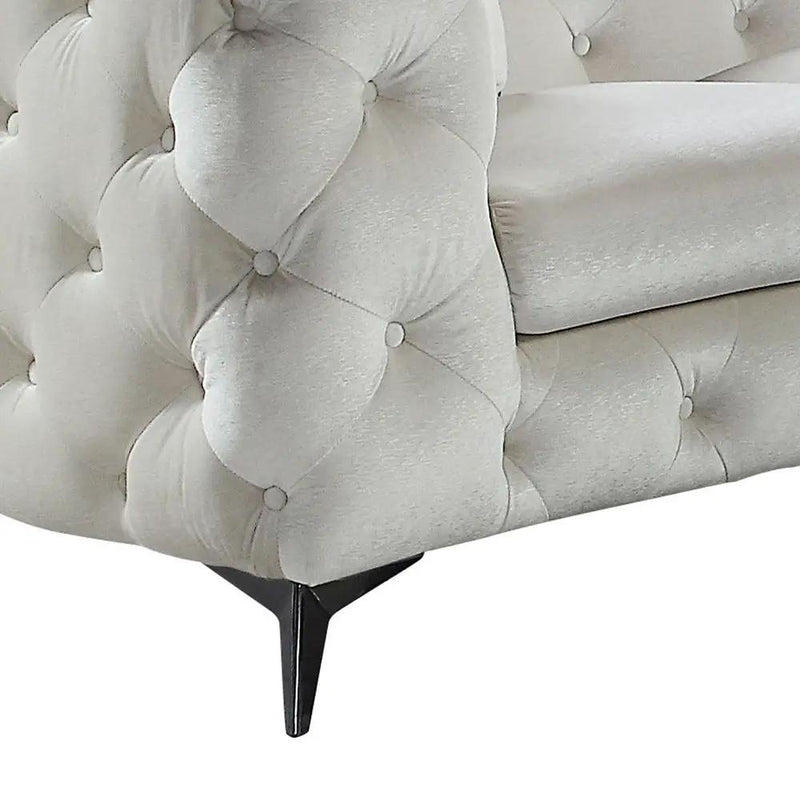 Atronia Sectional Sofa With 4 Pillows - Beige by HouseOfZazla