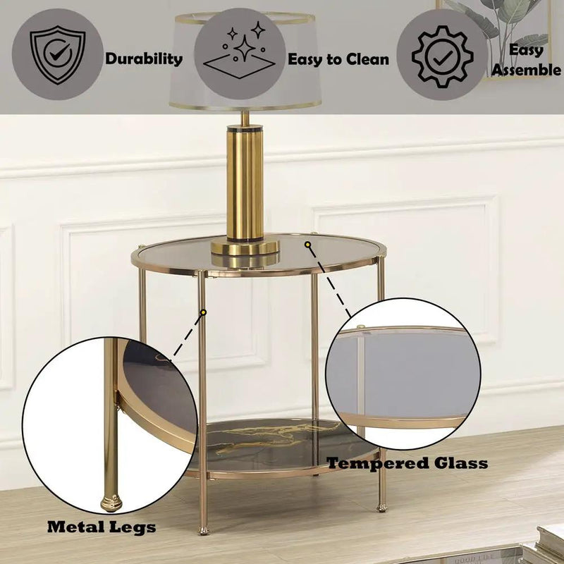 Fiorella - End Table by Unique Piece Furniture