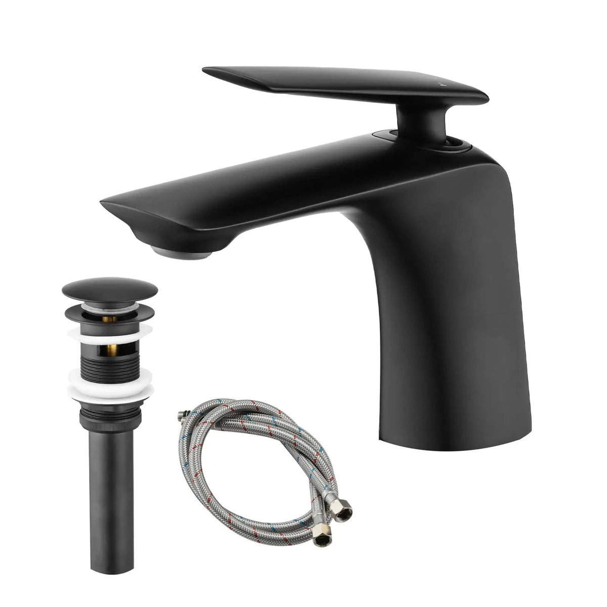 Single Hole Bathroom Sink Faucet with Pop Up Drain by HouseOfZazla