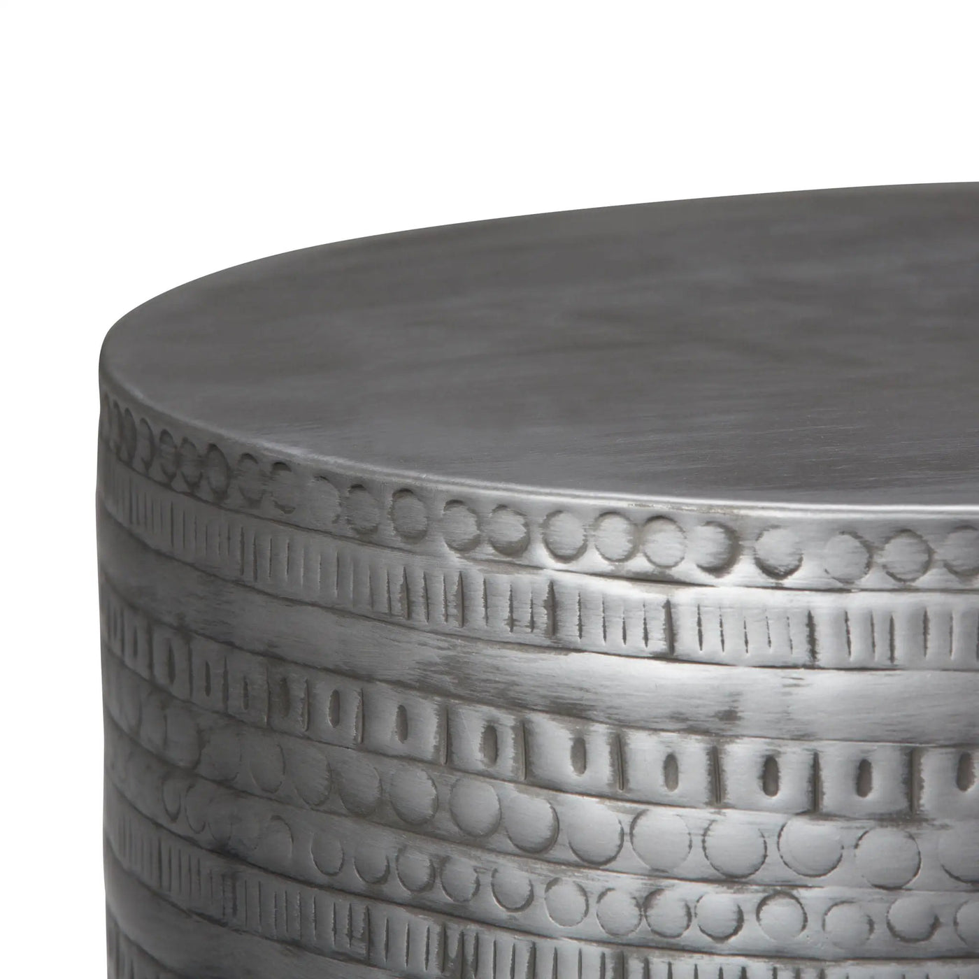 Johnsen - Handcrafted Large Metal Accent Table by Unique Piece Furniture