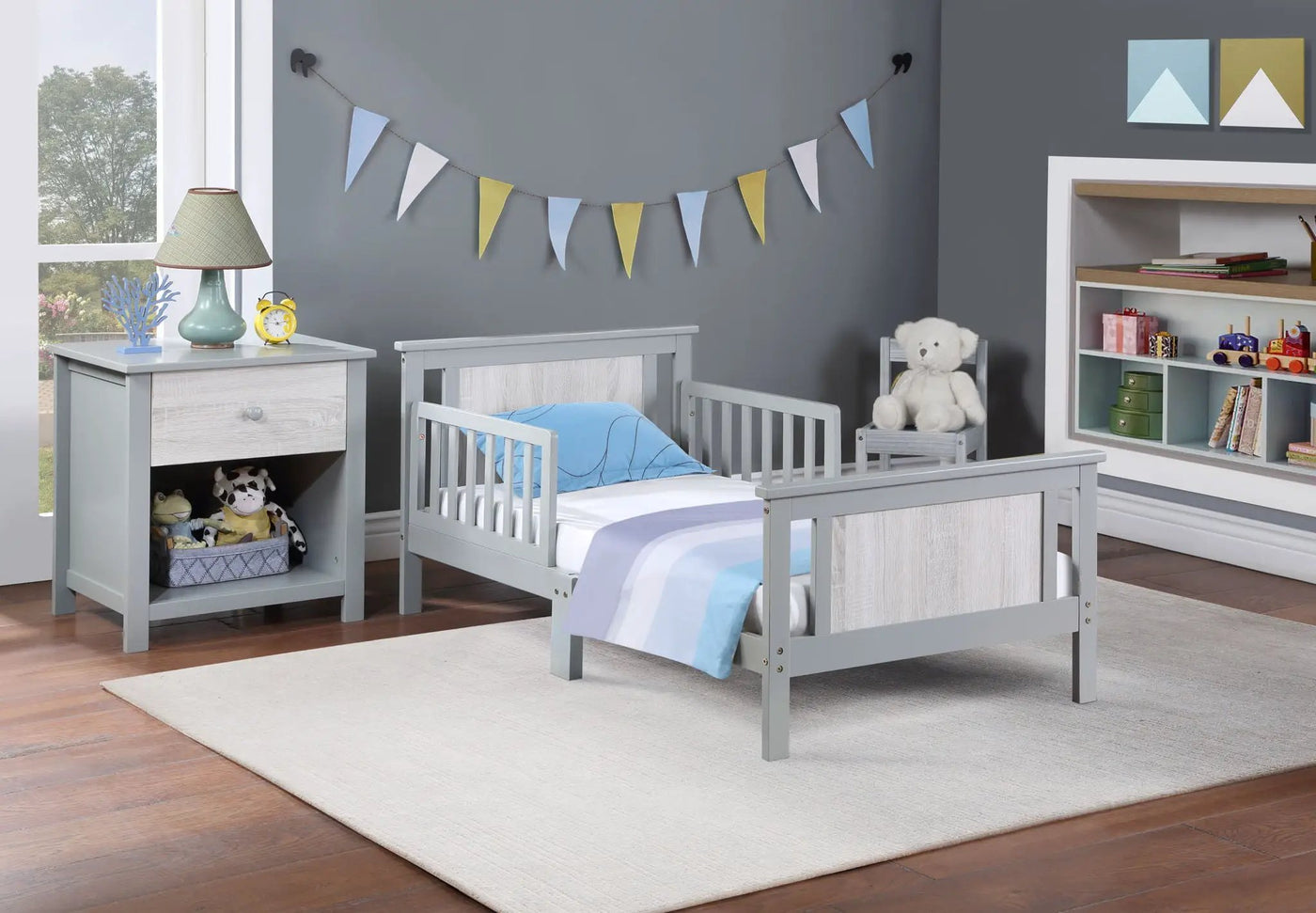 Connelly - Reversible Panel Toddler Bed by Unique Piece Furniture