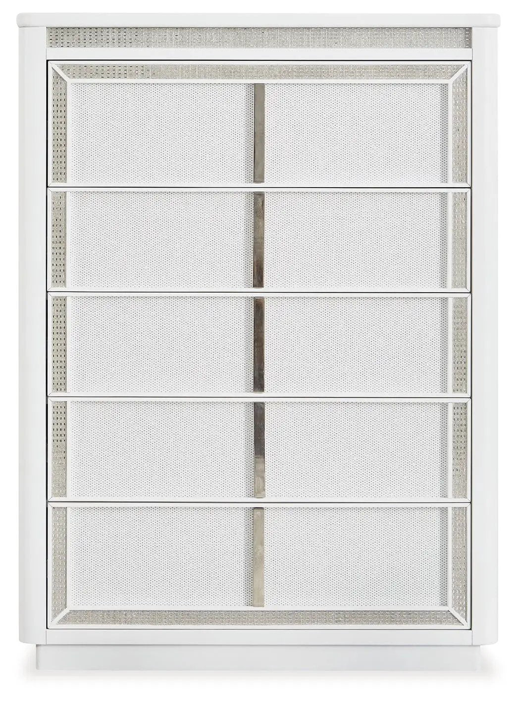 Chalanna - Five Drawer Chest - White by Unique Piece Furniture