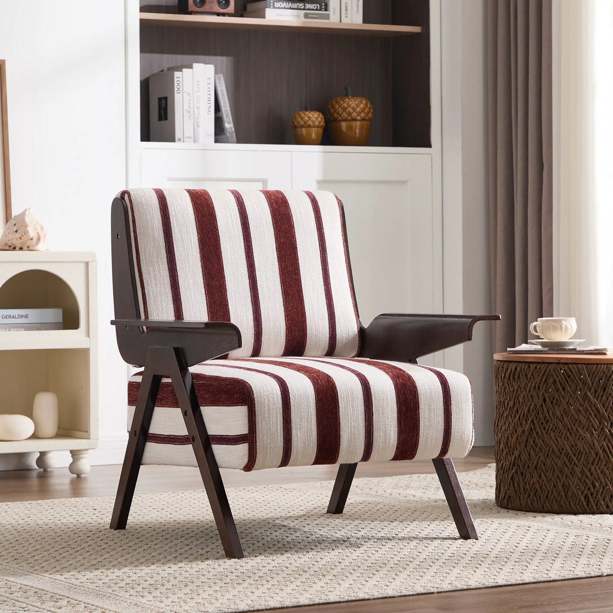 Modern Armchair with Widened Armrests by HouseOfZazla