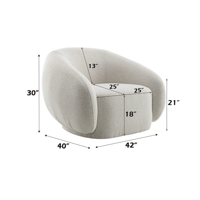 Isabel - Chair With Swivel Base by HouseOfZazla