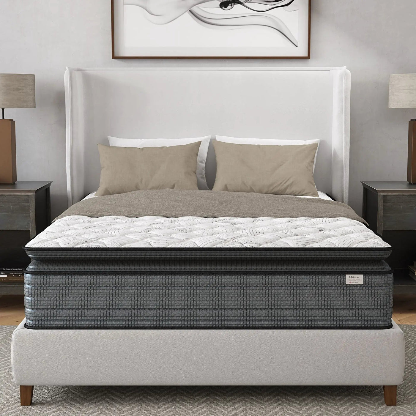 Isabella - 14" Hybrid Pillow Top Mattress by Unique Piece Furniture