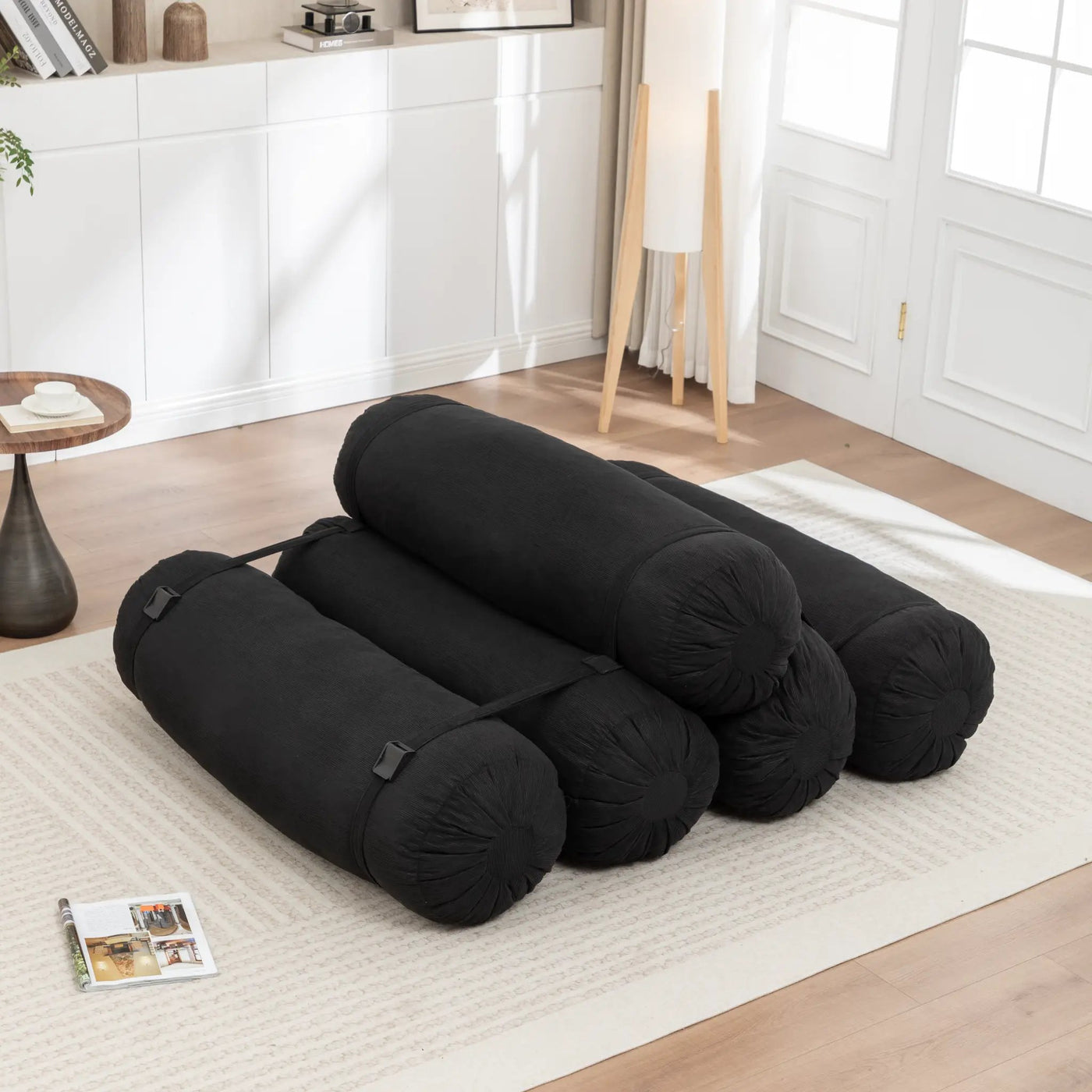 Adjustable Floor Sofa - Corduroy Lazy Sofa by HouseOfZazla