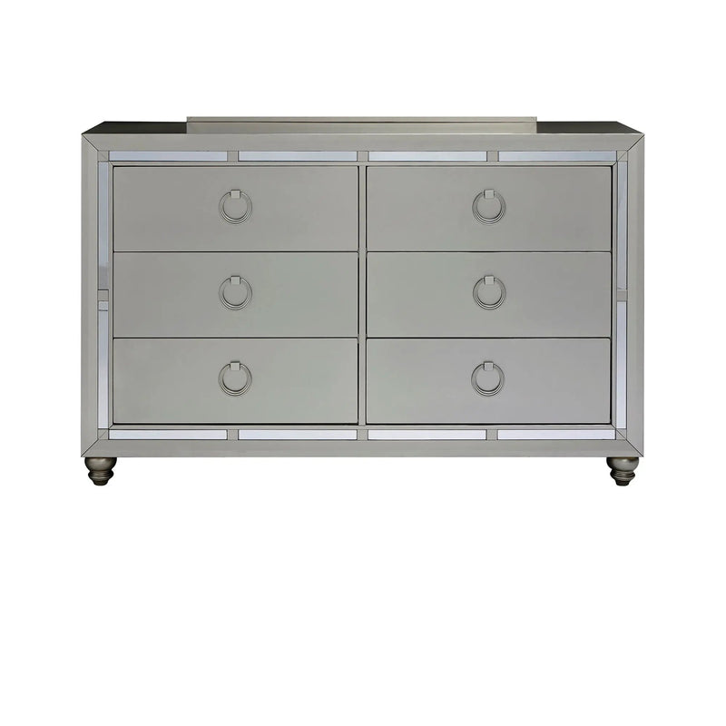 Chloe - Dresser - Gemstone Silver by HouseOfZazla