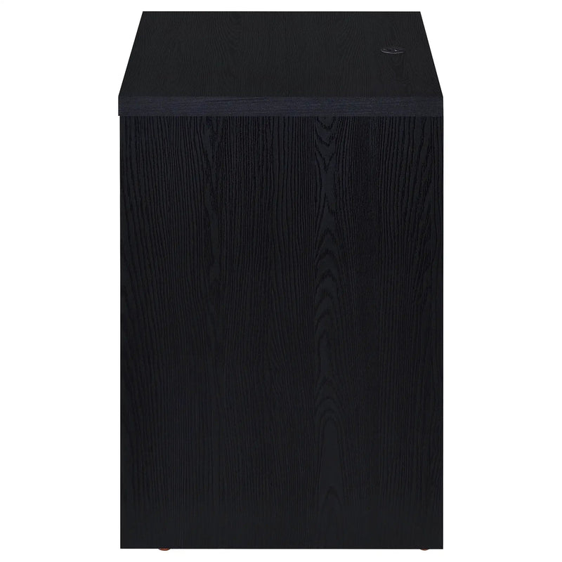Geary - 2 Drawer Nightstand With LED Lights And USB Charging Ports by HouseOfZazla