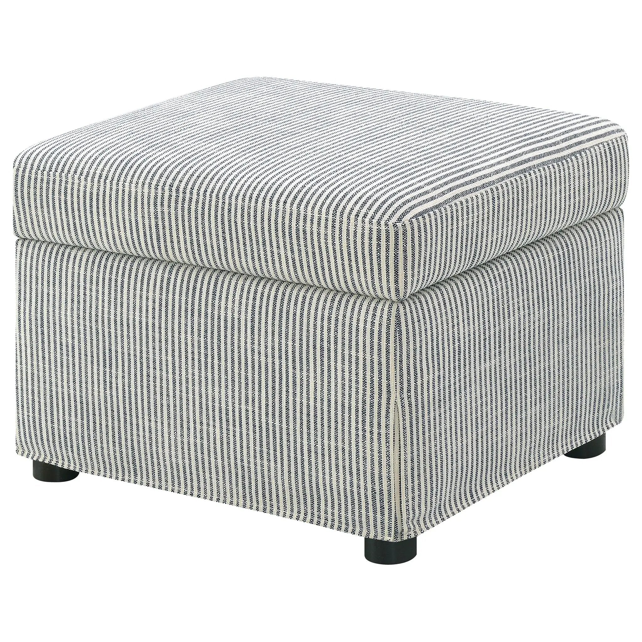 Winter Upholstered Hydraulic Lift Top Storage Ottoman Grey by Unique Piece Furniture