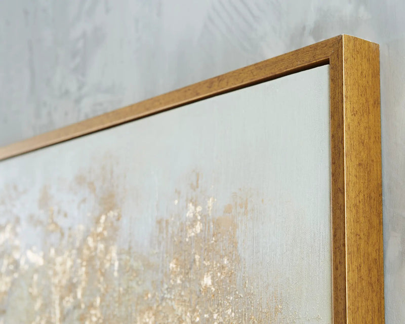 Dalewick - Wall Art - Brown / Gray / Gold Finish by Unique Piece Furniture