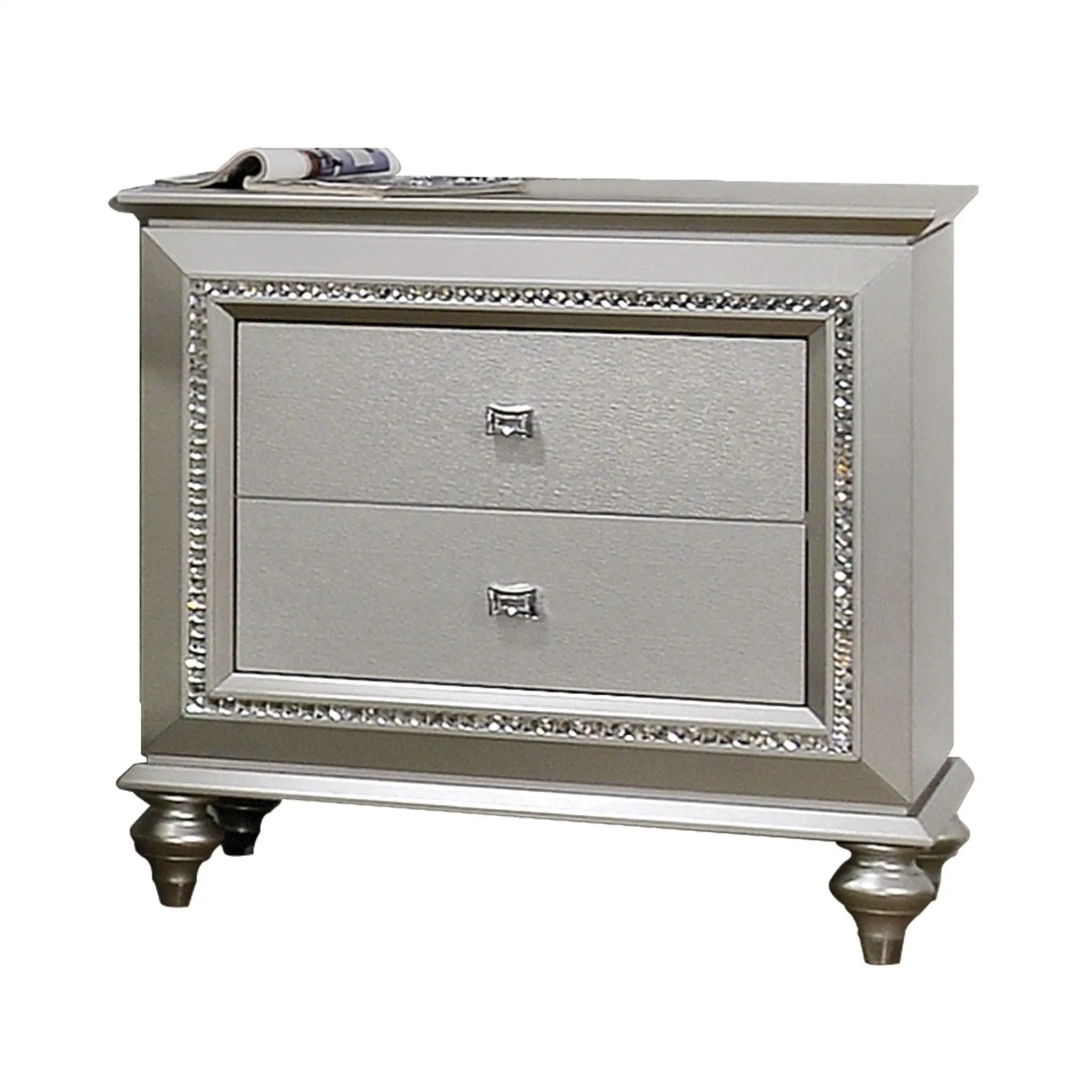 Kaitlyn - Nightstand, Elegant Design by HouseOfZazla