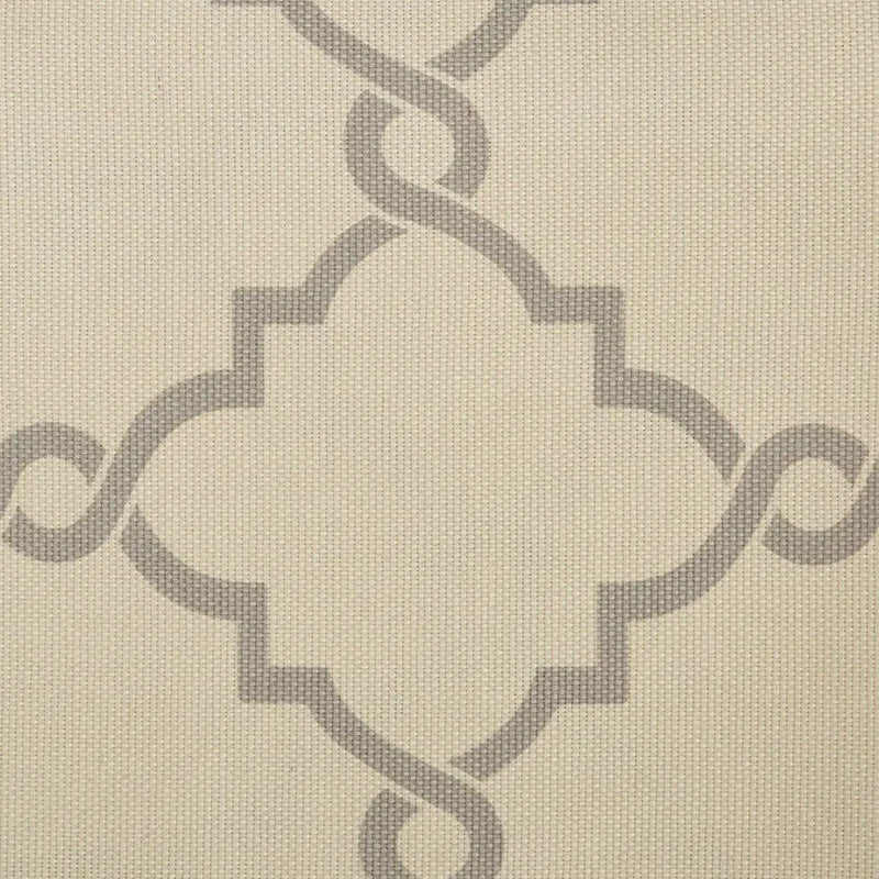 Fretwork Print Grommet Top Window Curtain Panel (One Panel) by HouseOfZazla