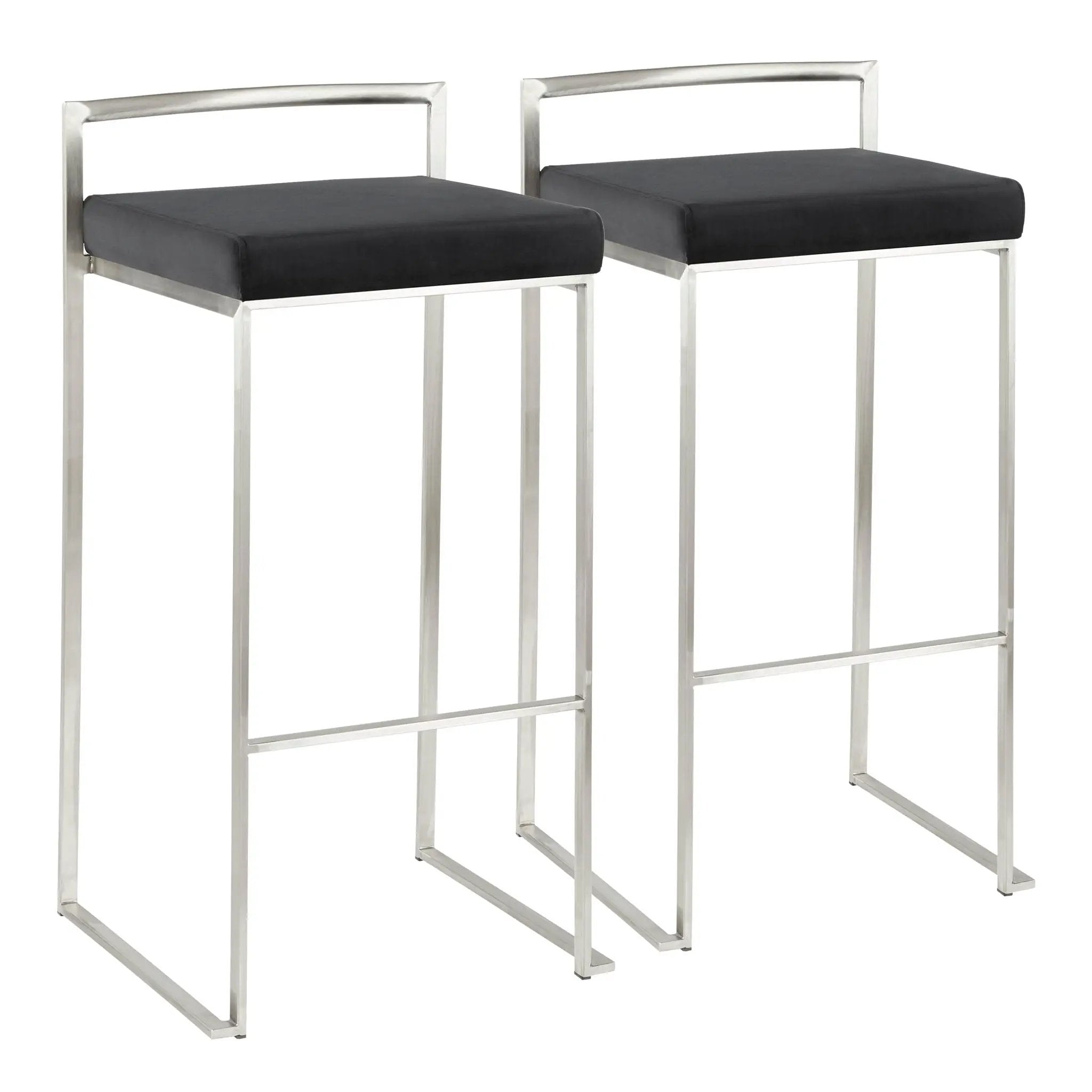 Fuji - Contemporary And Elegant Design Stackable Barstool by Unique Piece Furniture