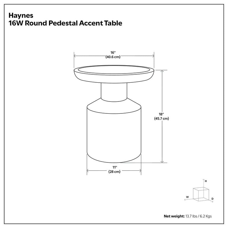 Haynes - Handcrafted Wooden Accent Table by Unique Piece Furniture