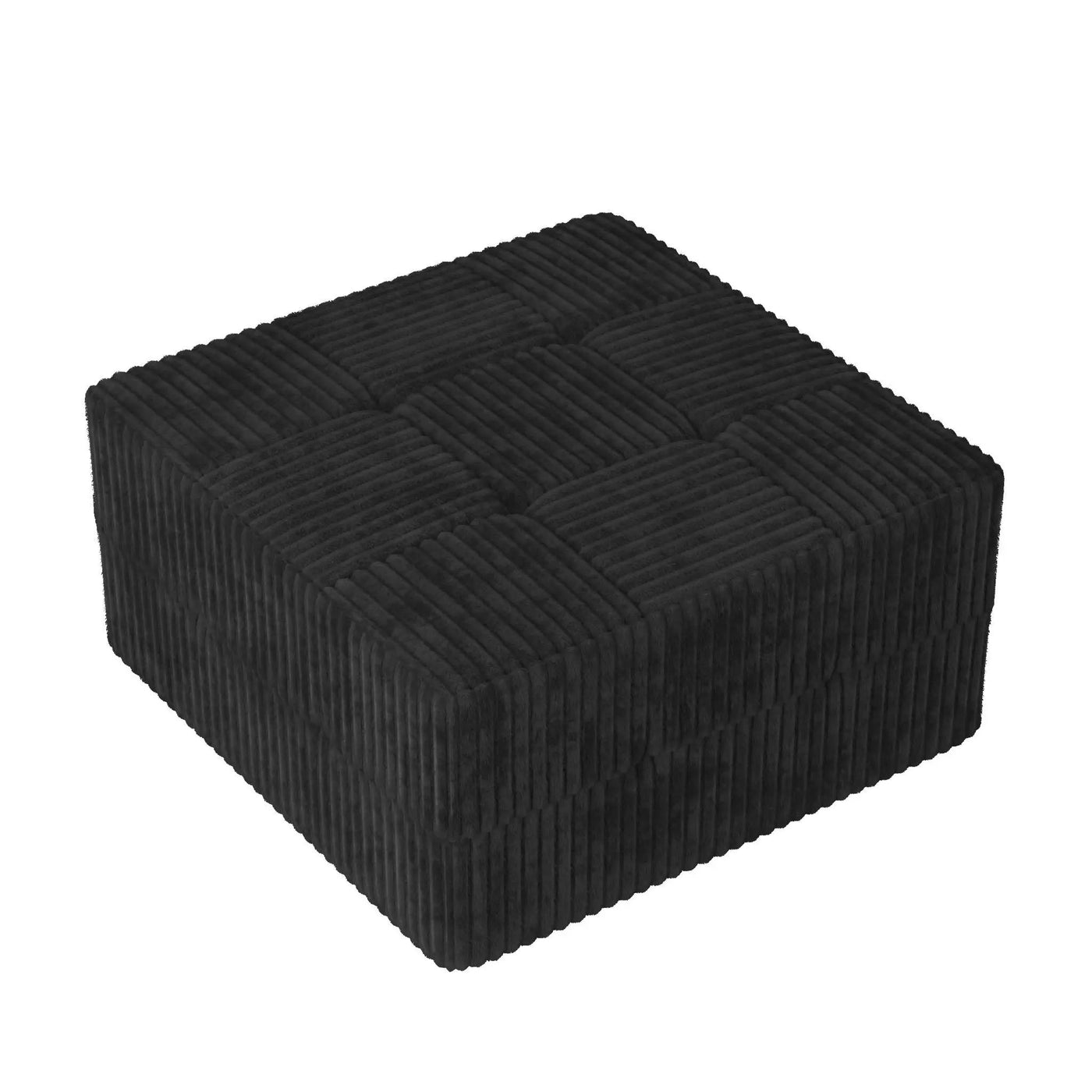 Modern Minimalist Ottoman Sofa Compressed Sectional Couch Sleeper by HouseOfZazla