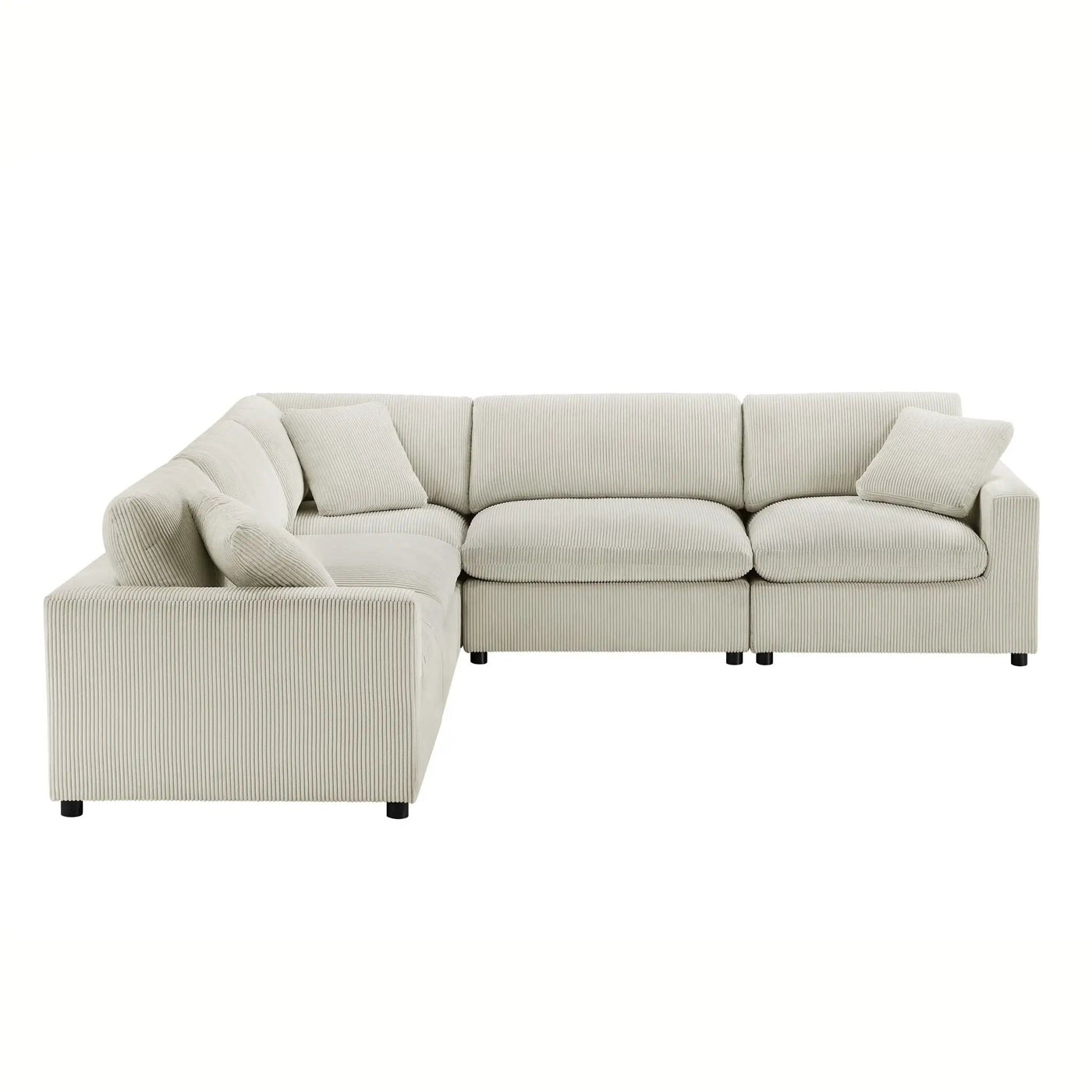 Chelsea - Modular 5 Piece Sectional by HouseOfZazla
