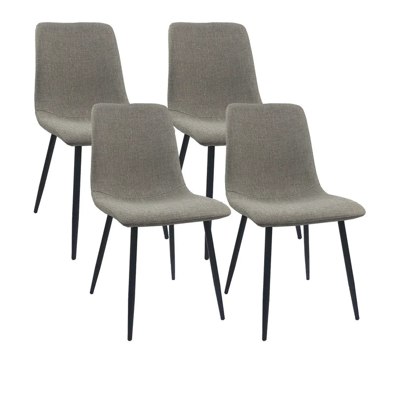 Modern Extendable Dining Table And Chair Set by HouseOfZazla
