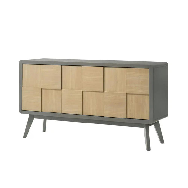 Blayde - Serveur - Gris clair et naturel