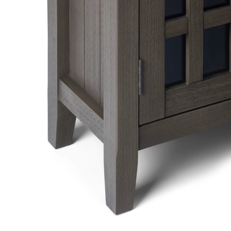 Bedford - Low Storage Media Cabinet - Farmhouse Gray by Unique Piece Furniture