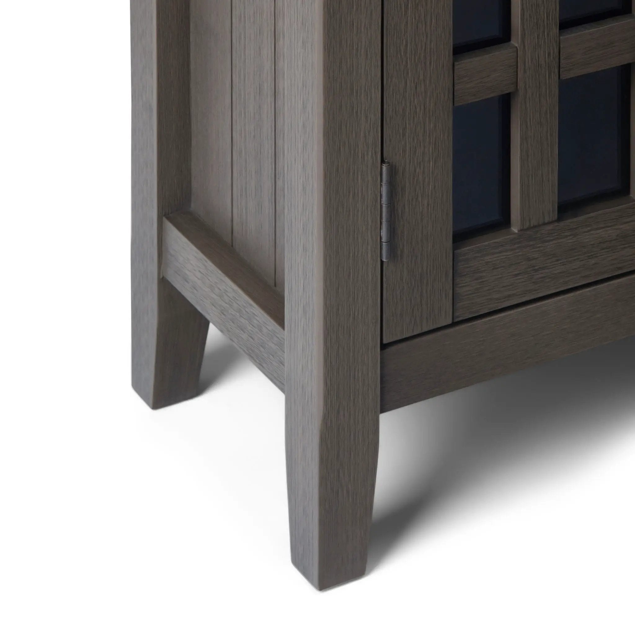 Bedford - Low Storage Media Cabinet - Farmhouse Gray by HouseOfZazla