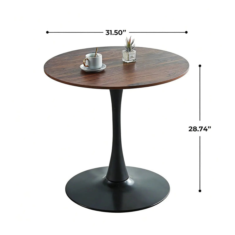 Mid-Century Tulip Table With Round Top, Pedestal Base by Unique Piece Furniture