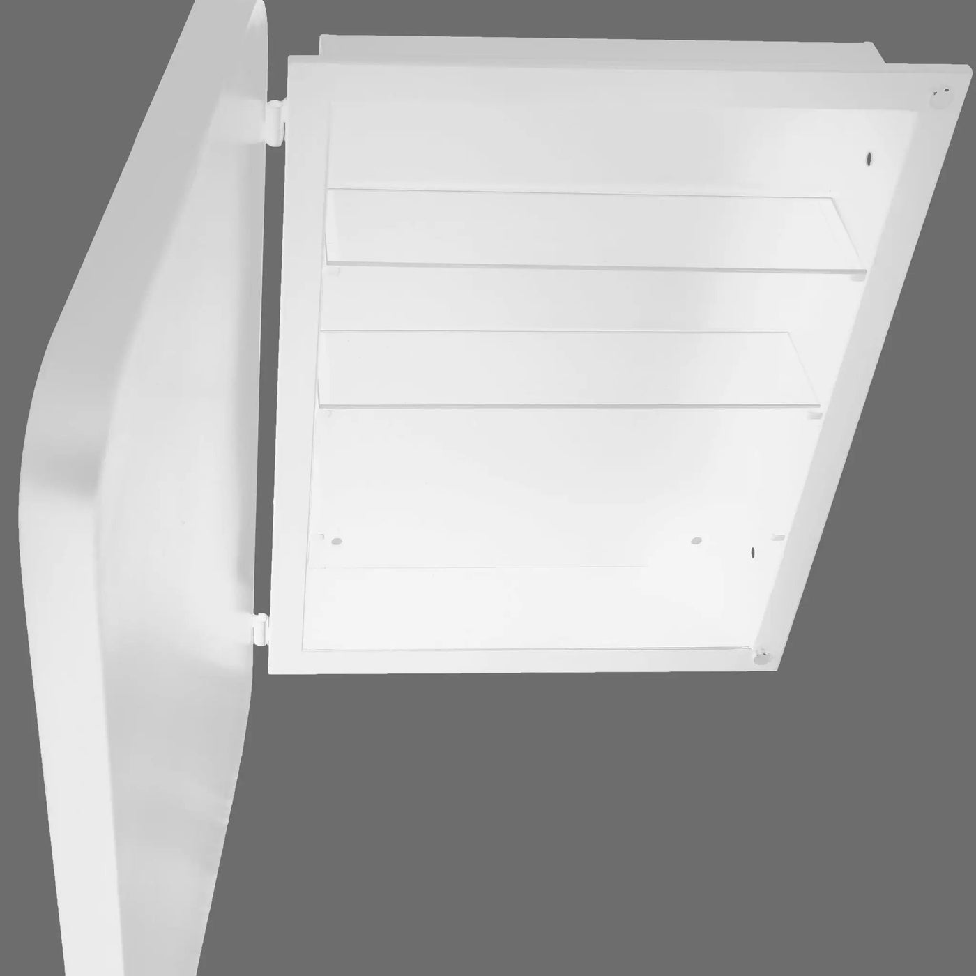 Recessed Metal Framed Medicine Cabinet With Mirror And Adjustable Shelves Wall Mirror With Storage For Bathroom by Unique Piece Furniture