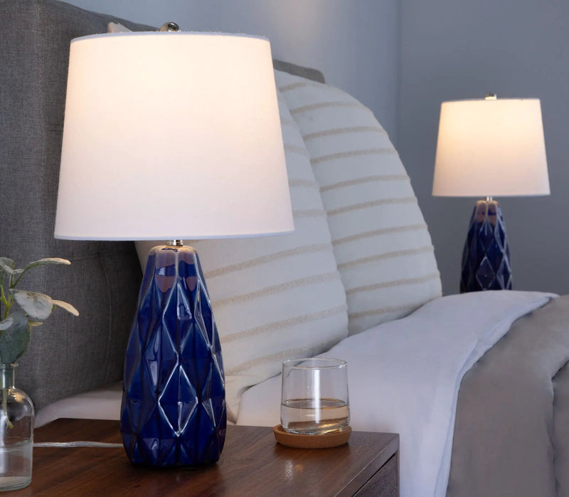 Hex - Contemporary Lamp (Set of 2) by HouseOfZazla