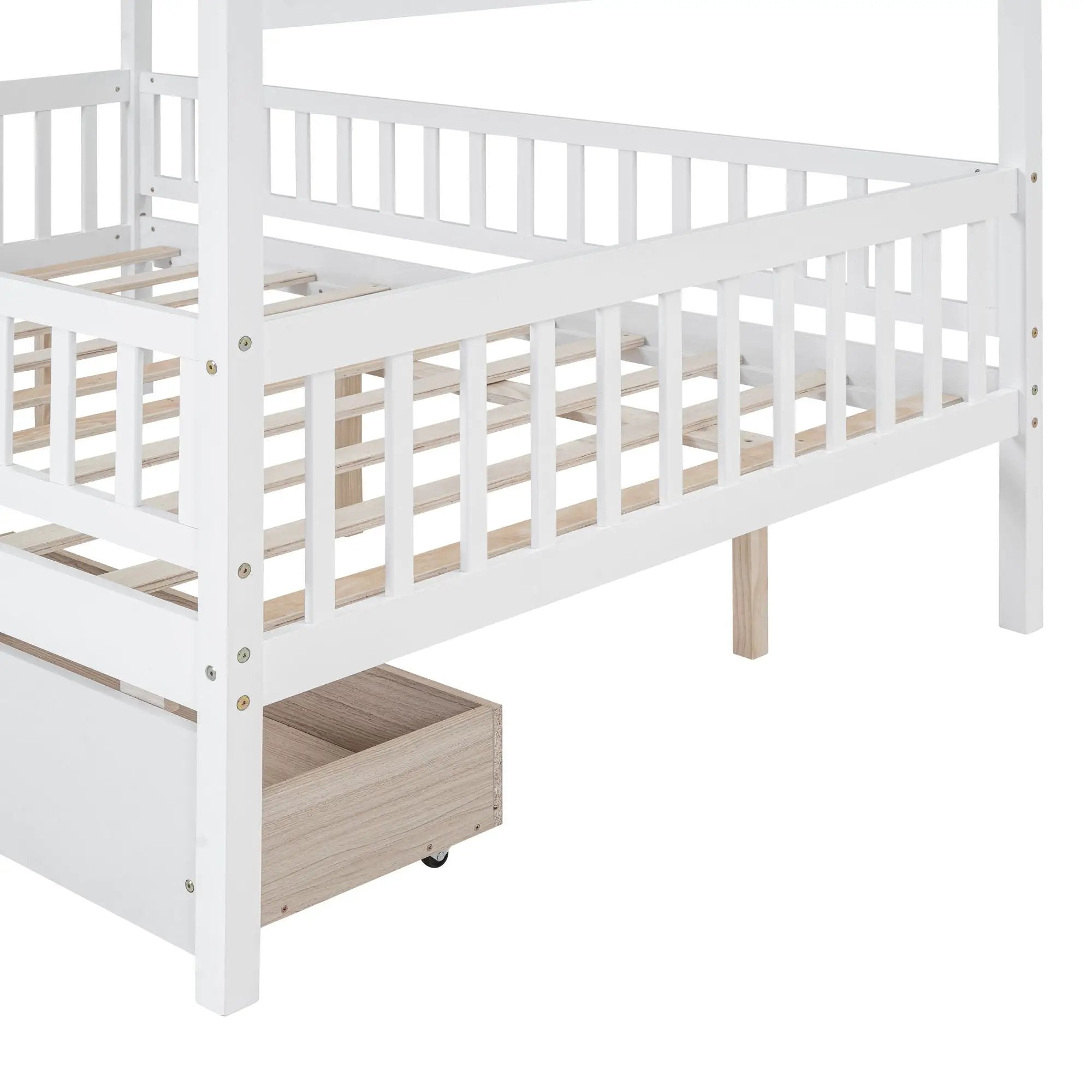 House Bed With 2 Drawers by HouseOfZazla