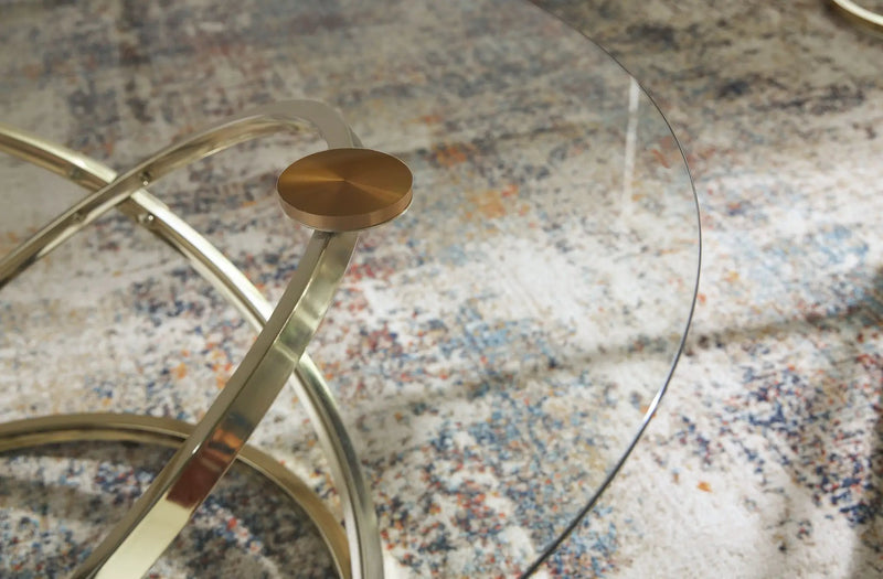 Crimonti - Occasional Table Set (Set of 3) - Champagne by Unique Piece Furniture