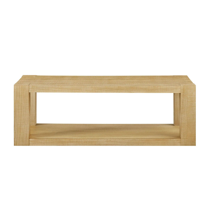 Modern Design 48 Inch Rectangular Coffee Table by HouseOfZazla