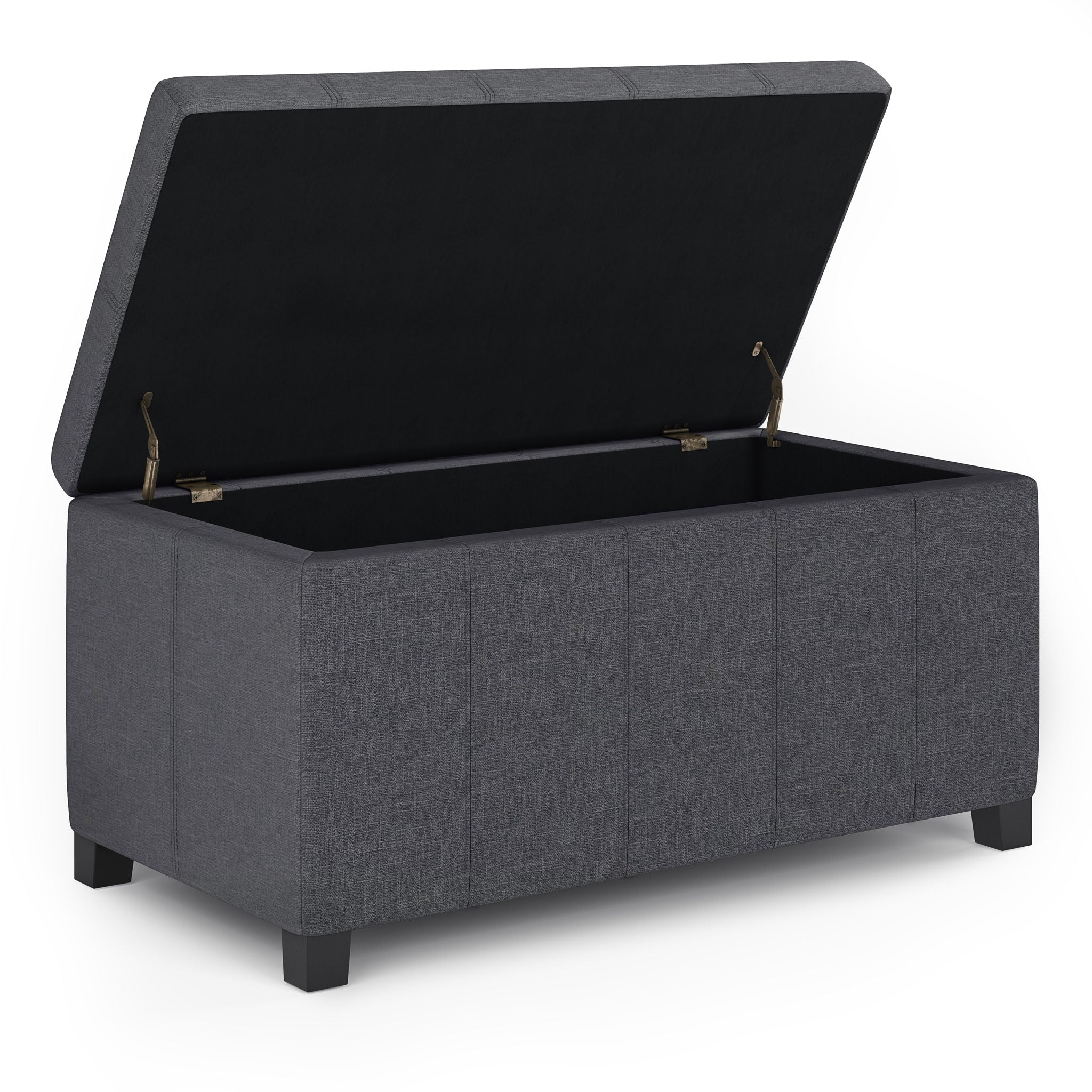 Dover - Upholstered Storage Ottoman Bench by HouseOfZazla