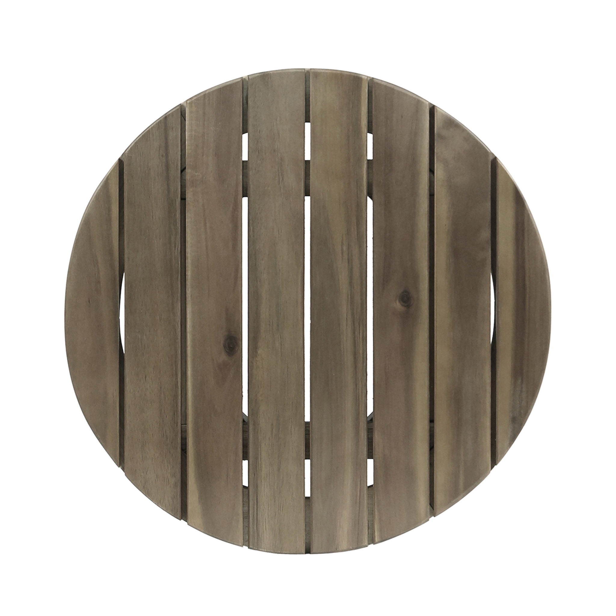 Outdoor Acacia Wood Side Table With Weather Resistance by HouseOfZazla
