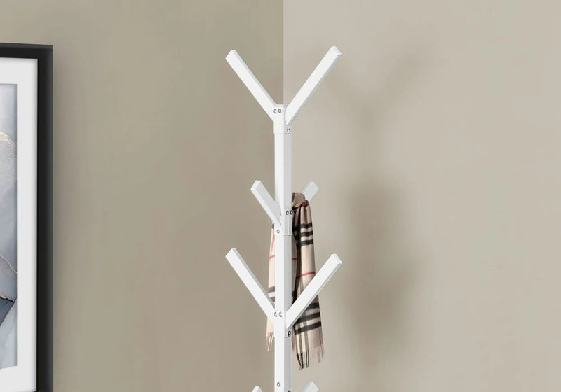 Coat Rack, Hall Tree, Free Standing, 8 Hooks, Entryway, Contemporary & Modern by Unique Piece Furniture