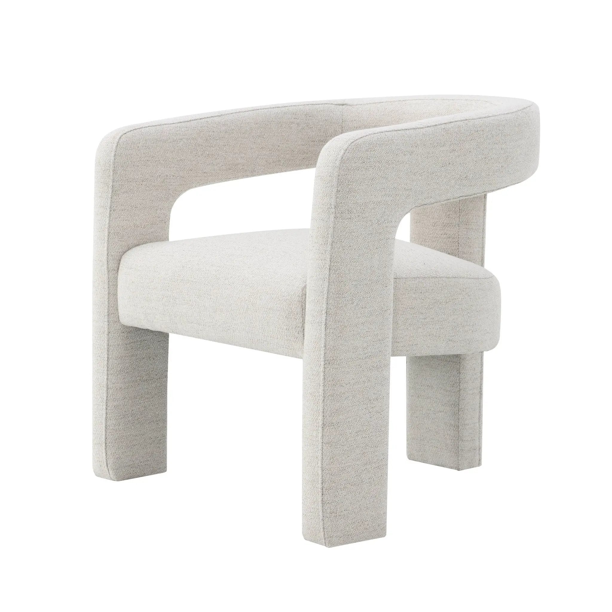 Lomas - Boucle Side Chair (Set of 2) - Beige by Unique Piece Furniture