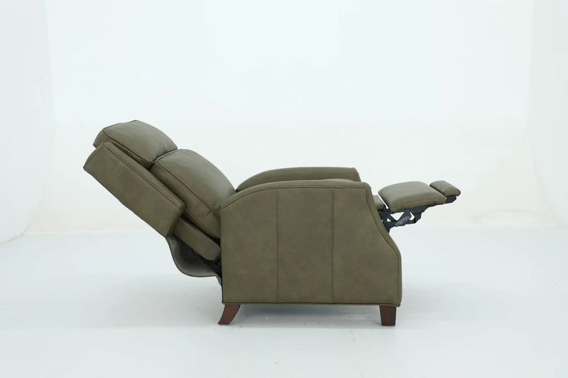 Nixon - Recliner Push Thru The Arm - Oasis-Olive by Unique Piece Furniture