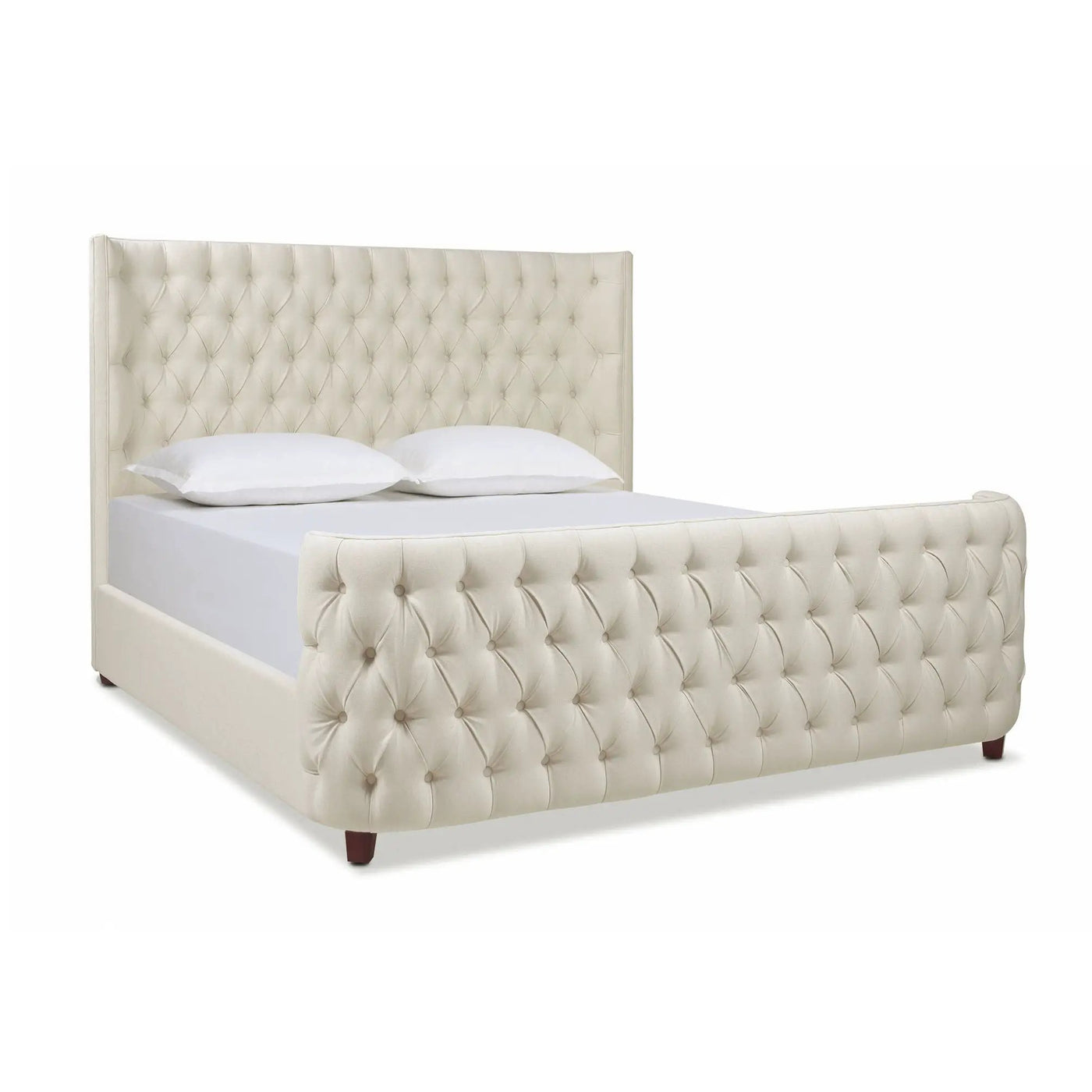 Brooklyn - Tufted Panel Bed Headboard And Footboard Set by Unique Piece Furniture