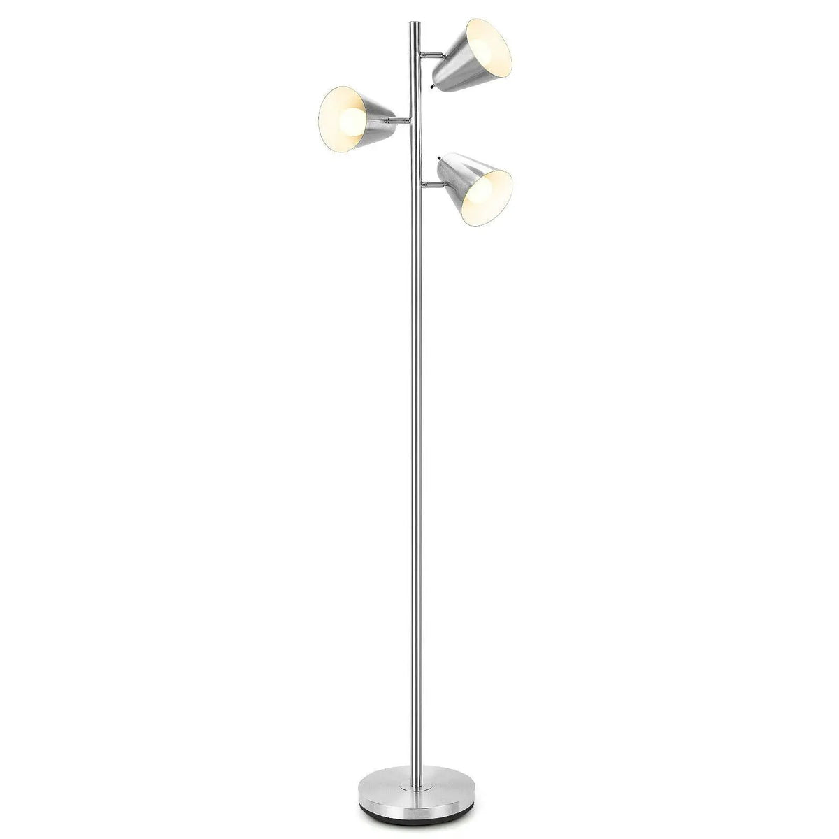 64 Inch 3-Light LED Floor Lamp Reading Light for Living Room Bedroom, photo 9 of 9