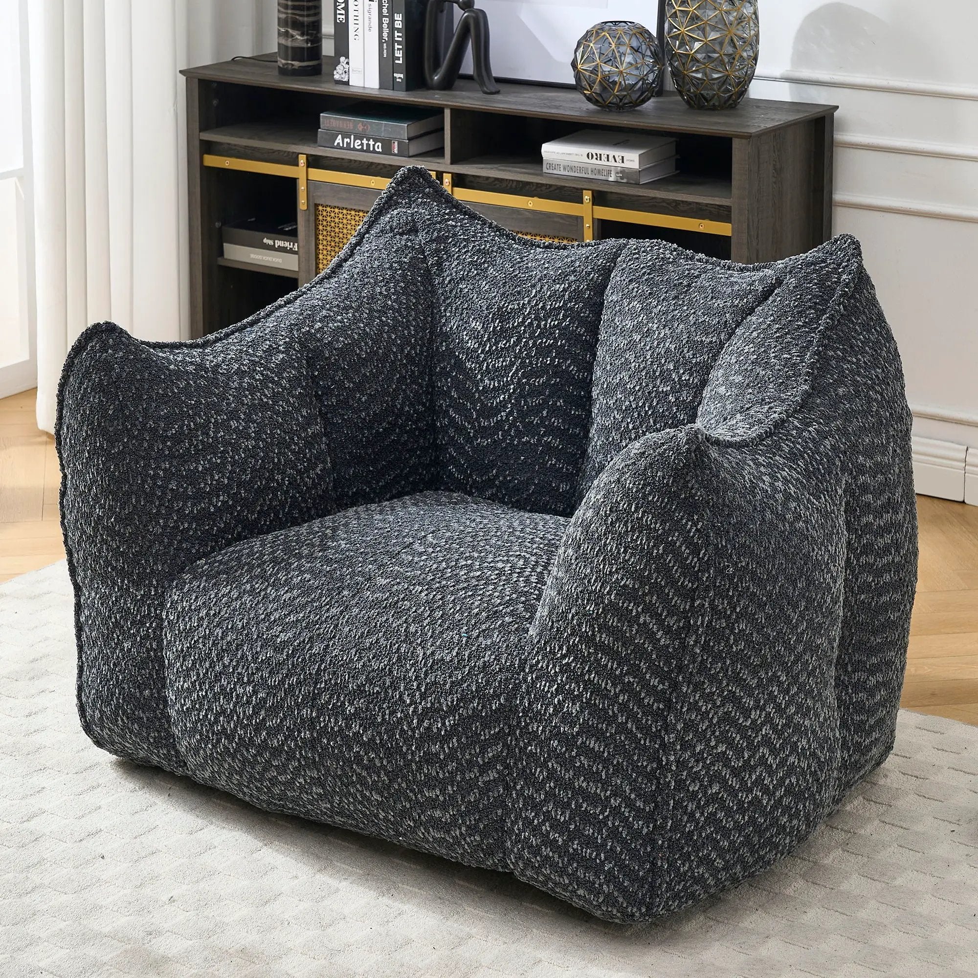 Comfortable Sofa Chairs With Highly Resilient Foam For Living Rooms And Bedrooms by Unique Piece Furniture