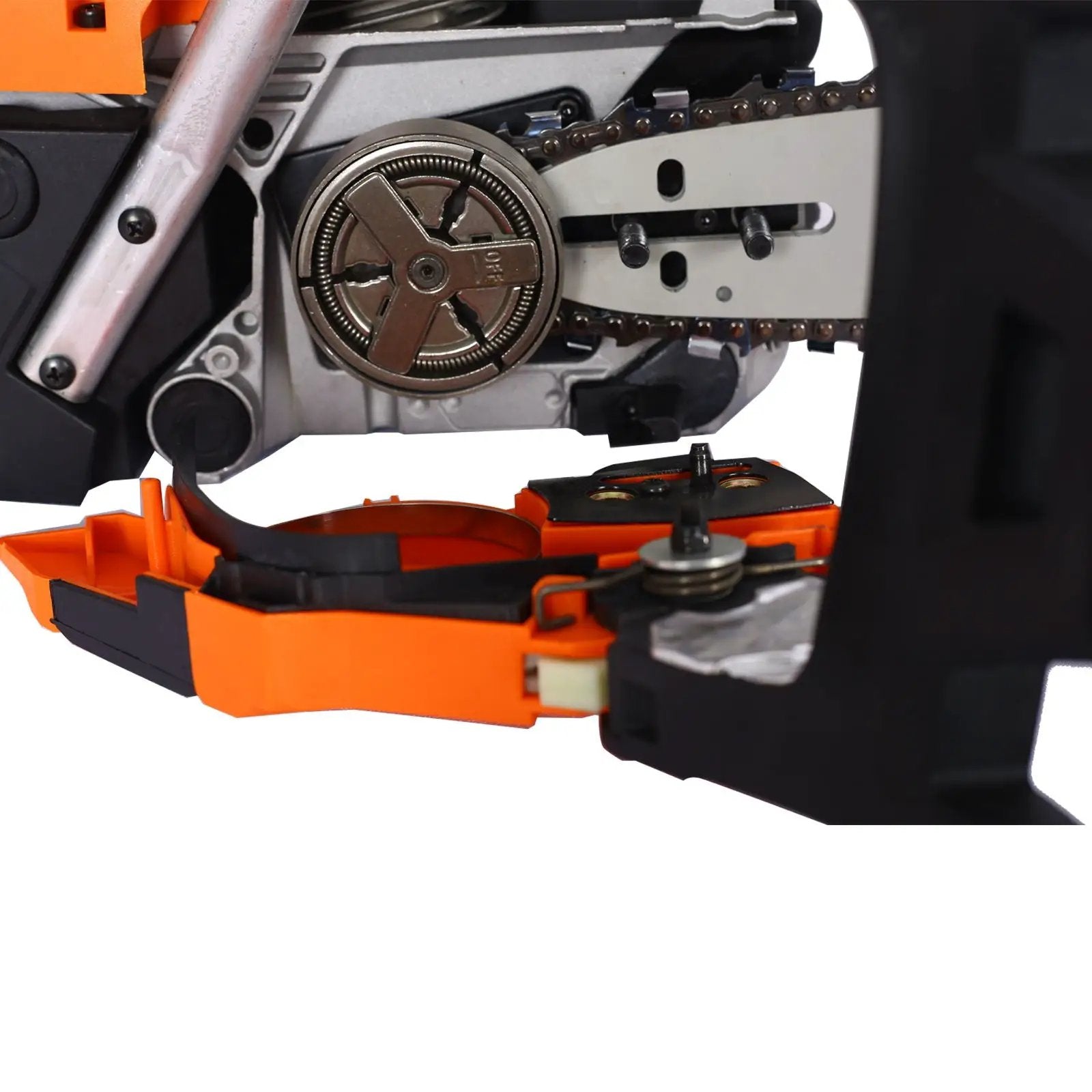 58Cc Gasoline Chainsaw 20" For Tree And Wood Cutting Epa Compliant - Orange by HouseOfZazla