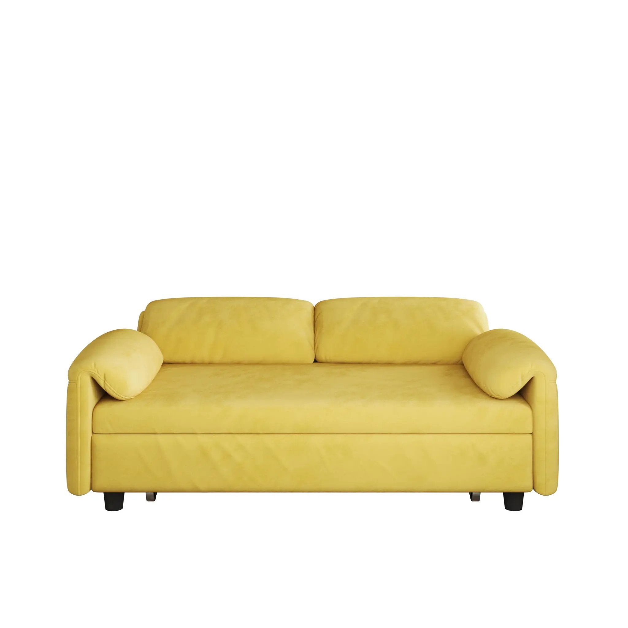 Sofa, Dual Purpose Lounge With Retractable Queen Size Bed by Unique Piece Furniture