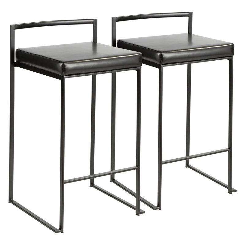 Fuji - Contemporary Style Stackable Counter Stool by HouseOfZazla