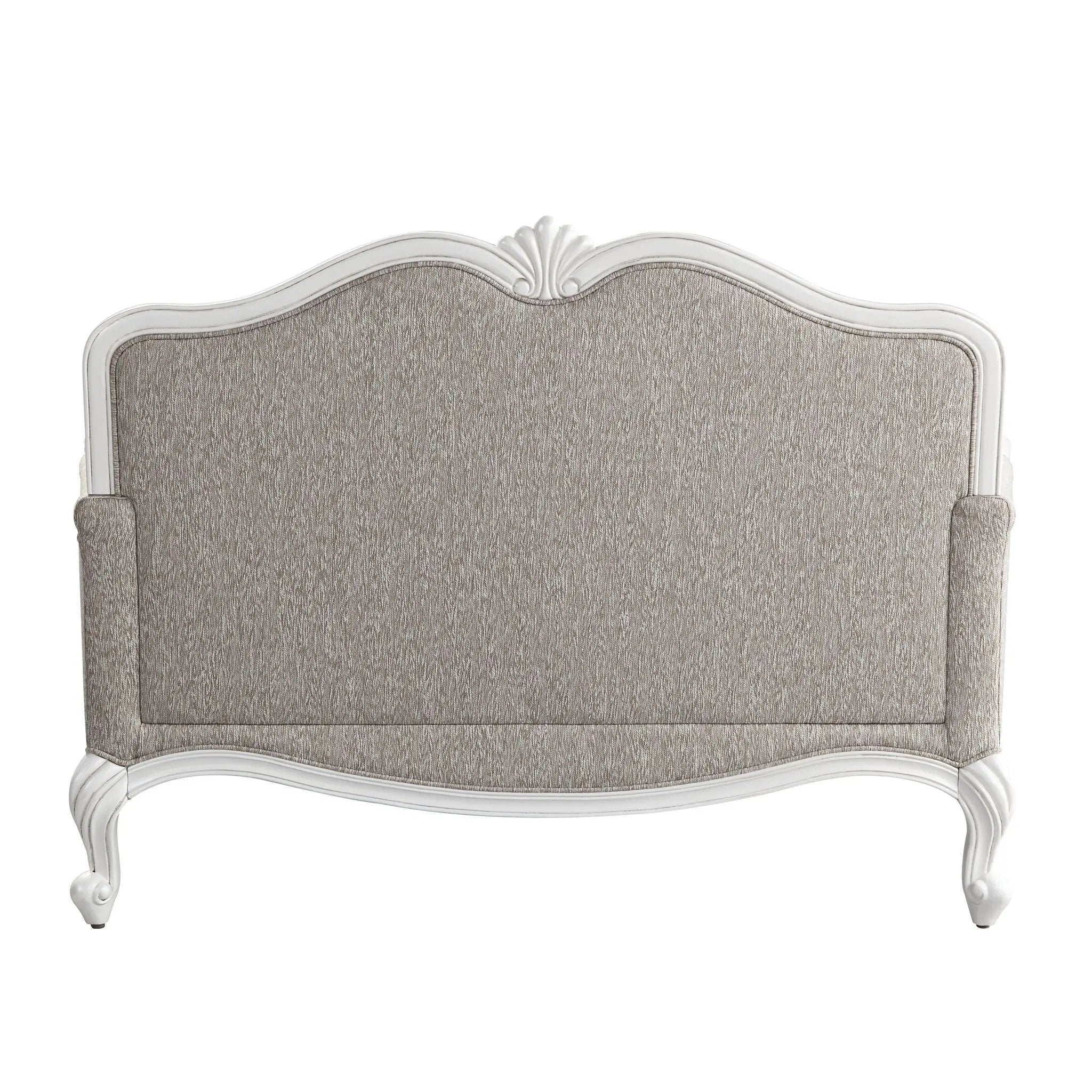 Ciddrenar - Loveseat With 3 Pillows - Fabric & White by Unique Piece Furniture