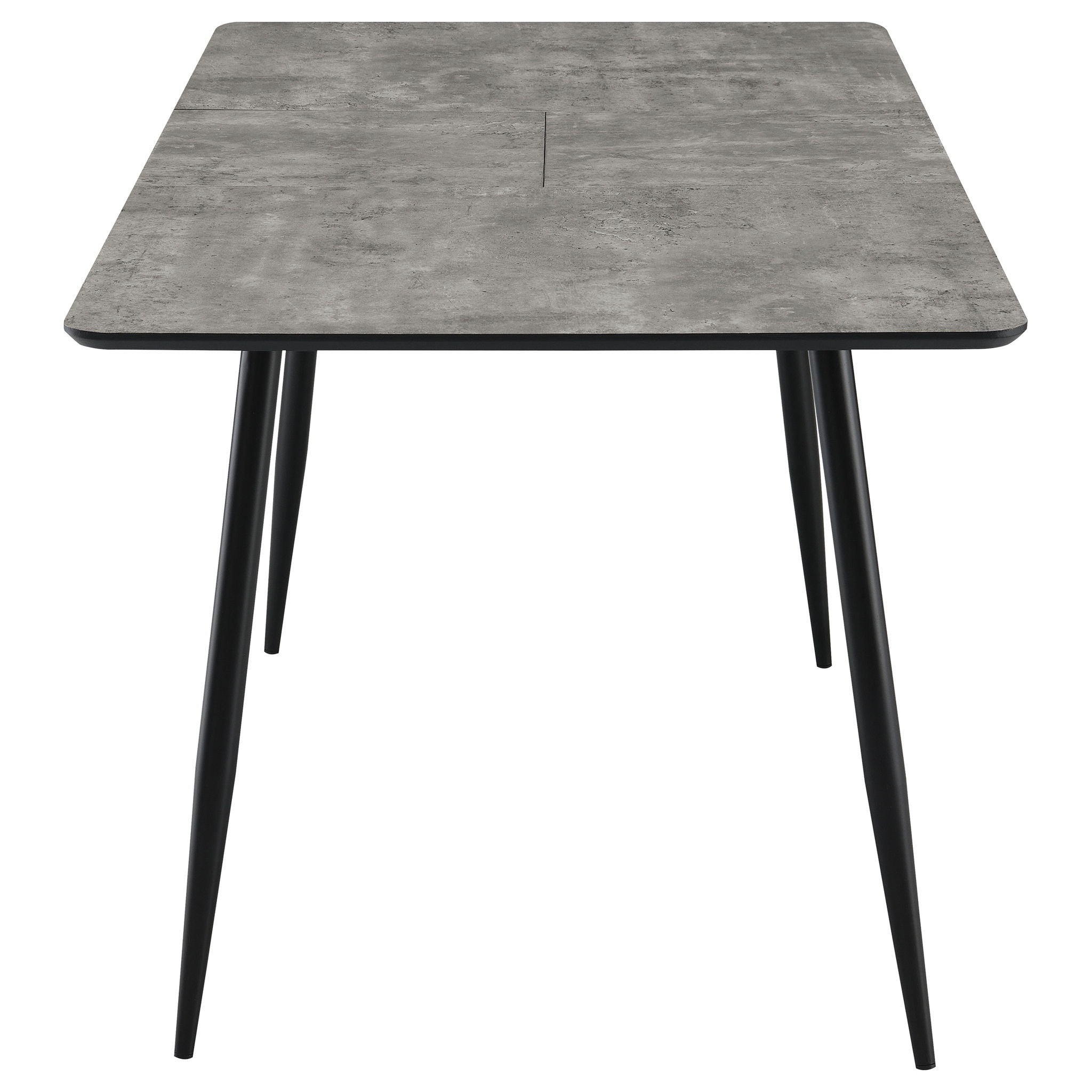 Grant - Extension Dining Table With Butterfly Leaf - Gray by HouseOfZazla