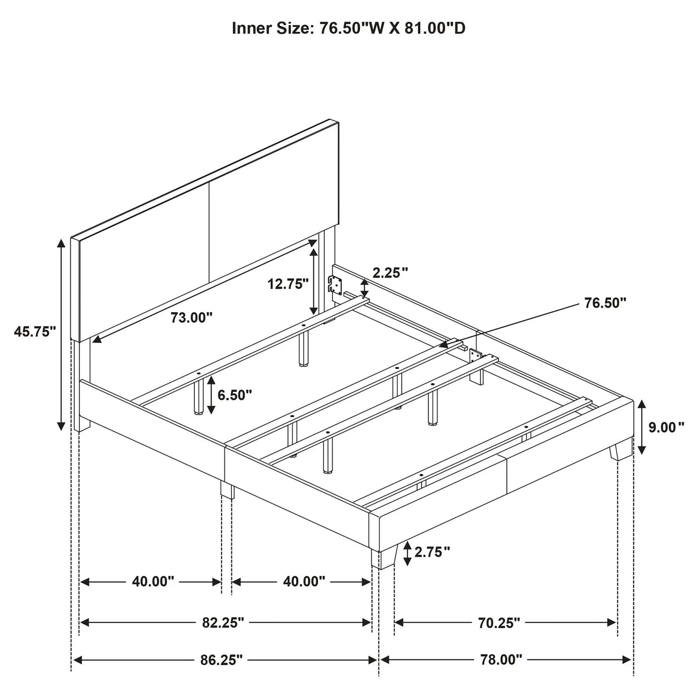 Efram - Panel Bed by HouseOfZazla